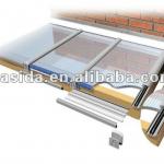 Polycarbonate hollow roofing sheet/awning/canopy JSD-H-2RS