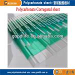 polycarbonate transparent corrugated sheet cheap price GL003