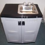 Portable Indoor / Outdoor Sink With Hot Water AGM-0001DS