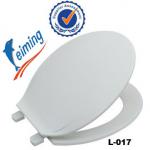 PP white American style plastic toilet seats(L-001) L-001