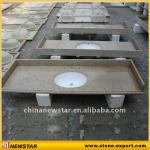 Prefab one piece vanity top bathroom vanity top sink vantity top