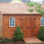 prefab shed, cabanon, maison de jardin BA-GA