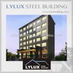 Prefab steel structure 5 star ranked luxury hotel building #401