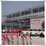 prefabricated steel frame car showroom and exhibition hall BDSS-LL-0289