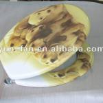 Printed MDF toilet seat