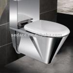 ( Promotion)Stainless Steel Wall-Hung Toilet Pan With Cistern ( With CE ) SG-5128B