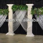 Pure White Marble Decorative Wedding Roman Columns JS-CP015