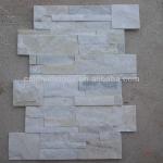 Pure white quartzite/natural culture stone quartzite/quartzite foe wall cladding PB-BSY