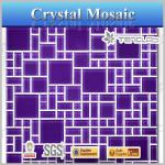 Purple crystal mosaic art TG-FY-003