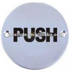 Push Pull sign plate SSP-008SS