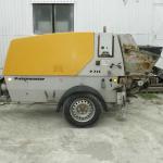 Putzmeister P 715 small Trailer Concrete pump P 715 TD