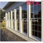 PVC modern america double glazed garden windows lowes TLCW-13