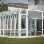 PVC Out Door Glass Room, Sun Room with Tempered Double Glass windows and doors SR-0010