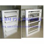 pvc shutter window profile White color