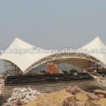 pvc tensile construction membrane(900g/1050g/1150g) 50905W2/51052W2/51152W2