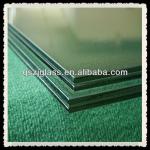 QSZJ Round Corner Laminated Glass with PVB Film with CCC and ISO Round Laminated Glass