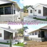 ready made movable villa home steel atructure DFX-P04