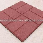 recycled rubber brick paver EM-BM