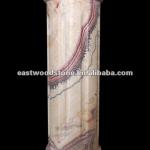 red dragon onyx column marble pillar EWS-P-642