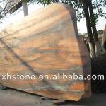 Red marble boulder for garden landscaping stones , raw boulders