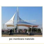 reinforced polyester tensile fabric structure tensile fabric structure MS-05