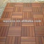 renewable wood plastic composite diy patio floor ECO-Etf05