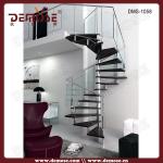 Residential spiral stairs for villa DMS-1058 spiral stairs