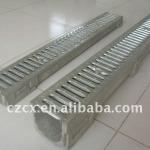 resin concrete drainage channel with grating cx3544