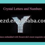 rhinestone letter,chrome letter,plastic number, emblem,badge,sticker no