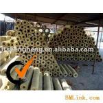 Rock wool pipe