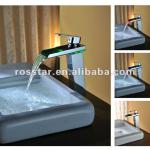 ROS2051 LED brass basin faucet single handle ROS2051