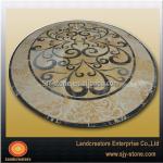 round stone medallion, round stone pattern, round stone inlays sjy-p016 sjy-p017