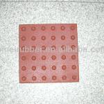 Rubber paver for blind/blindway paving JA