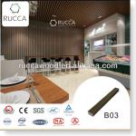 Rucca WPC solid wood batten timber 25*16 China B03