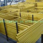 Safe durable frame scaffolding, frame scaffolding system, scaffolding frame HF1930