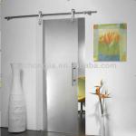 Sandblasted glass shower door HJ-G0807