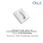 sanitary porcelain squatting pan toilet OL-227