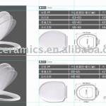 sanitary ware plastic slow down toilet seat cover SAMPLE 8803/8804