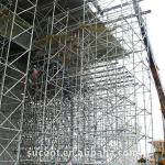 Scaffolding for rental 60.2mm system