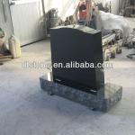 Shandong Black Granite American Tombstone Headstone DL-SDB -Tombstone