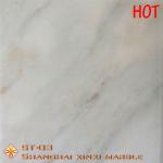 Shanghai xinxi marble ST-03 AUROLA WHITE MARBLE Big slabs and cut to size ST-03