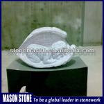 Shanxi black granite cremation child headstone for graves MS3977