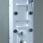 Shower panel with massage and top/hand shower HRC-P003