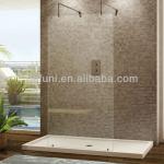 shower screen twin entrance shower screen glass shower panel FWK20