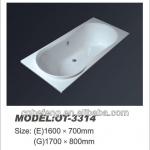 Simple and low price acrylic bathtub square YH2003-OT-3314 YH2003-OT-3314