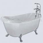 Simple household 1 person bath luxury clawfoot bathtub A686-II