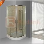 Simple round glass shower enclosure KDL-L1098