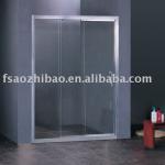 simple sliding bath screen P-019