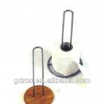 Simply metal tissue rack(with wood bottom) MC-479A