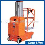 Single aluminum alloy mast lift SJYL model SJYL0.15-8